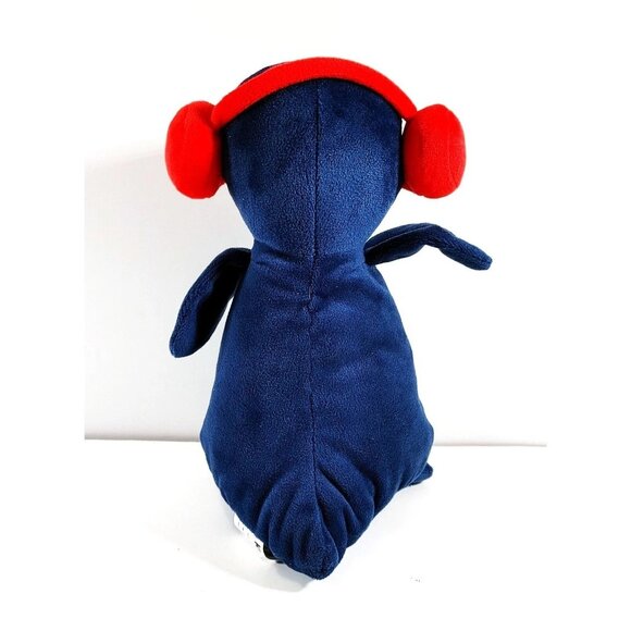 Lot of 5 Christmas Kinder Plush Unicorn, Penguin, Moose, Polar Bear, Squirrel - Picture 6 of 16